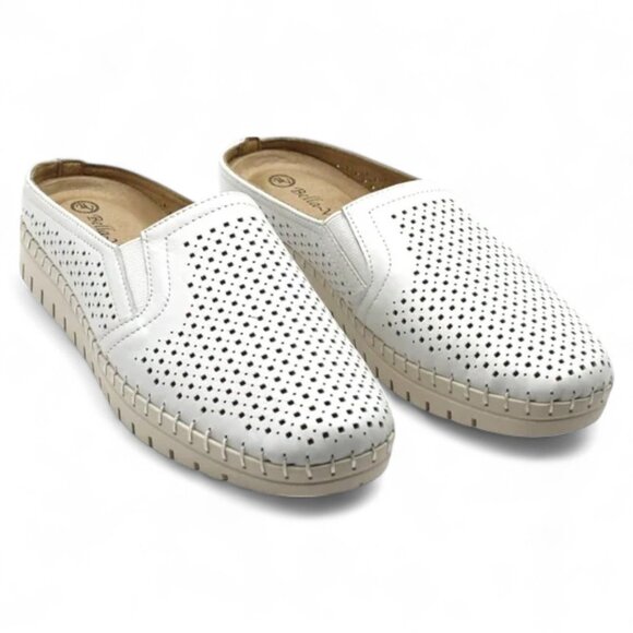 Refresh Womens Leather Slip on Mules - Picture 2 of 6